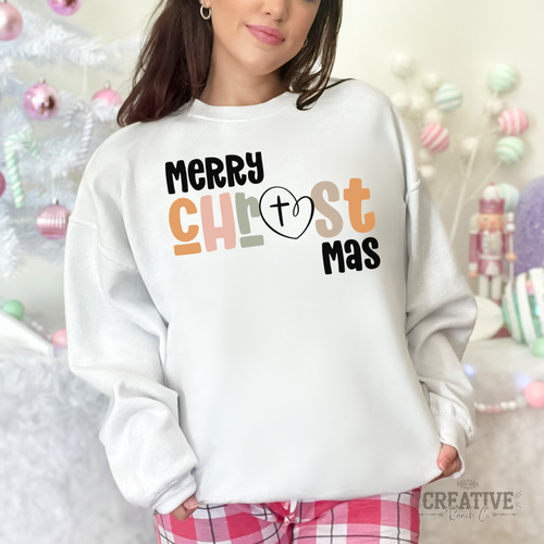 CR-1026-008 Gildan 18000 sweatshirt in White