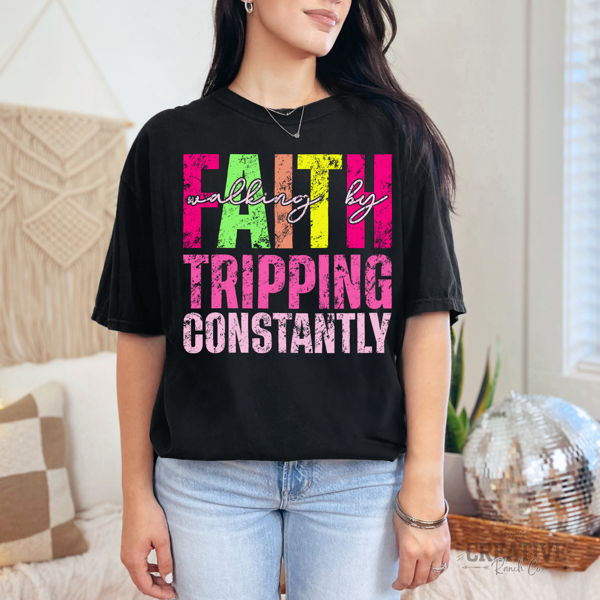 CR-1026-009 Comfort Colors tee in Black